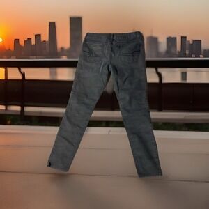 American Eagle Outfitters Womens  6 Reg Gray Camo‎ Jegging Comfort Waist Stretch